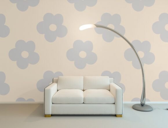 Download Boho Cute Light Pale Floral Pattern Set - Floral Collection