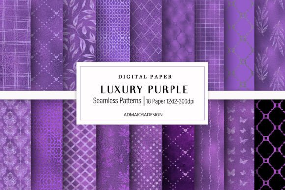 Download Luxury Purple Digital Paper - Luxury Collection