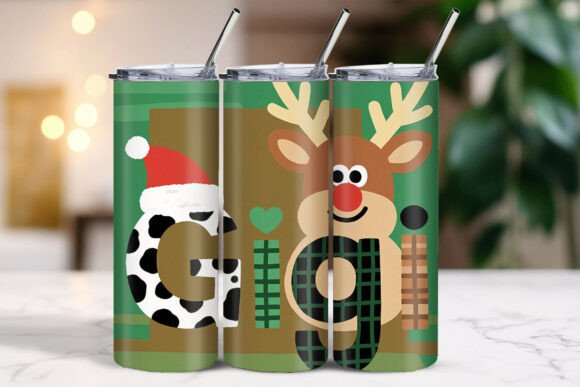 Download GIGI Christmas Bold Font Tumbler Wrap - Font Collection