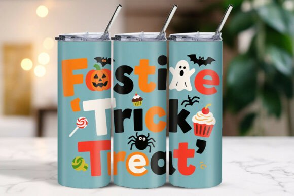 Download Trick or Treat Festive Font Tumbler - Font Collection