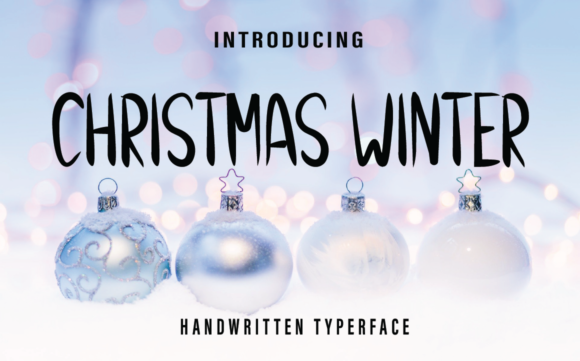 Download Christmas Winter Font - Font Collection