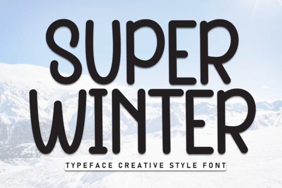 Download Super Winter Font - Font Collection